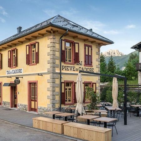 Alla Stazion Locanda nelle Dolomiti Pieve di Cadore Esterno foto