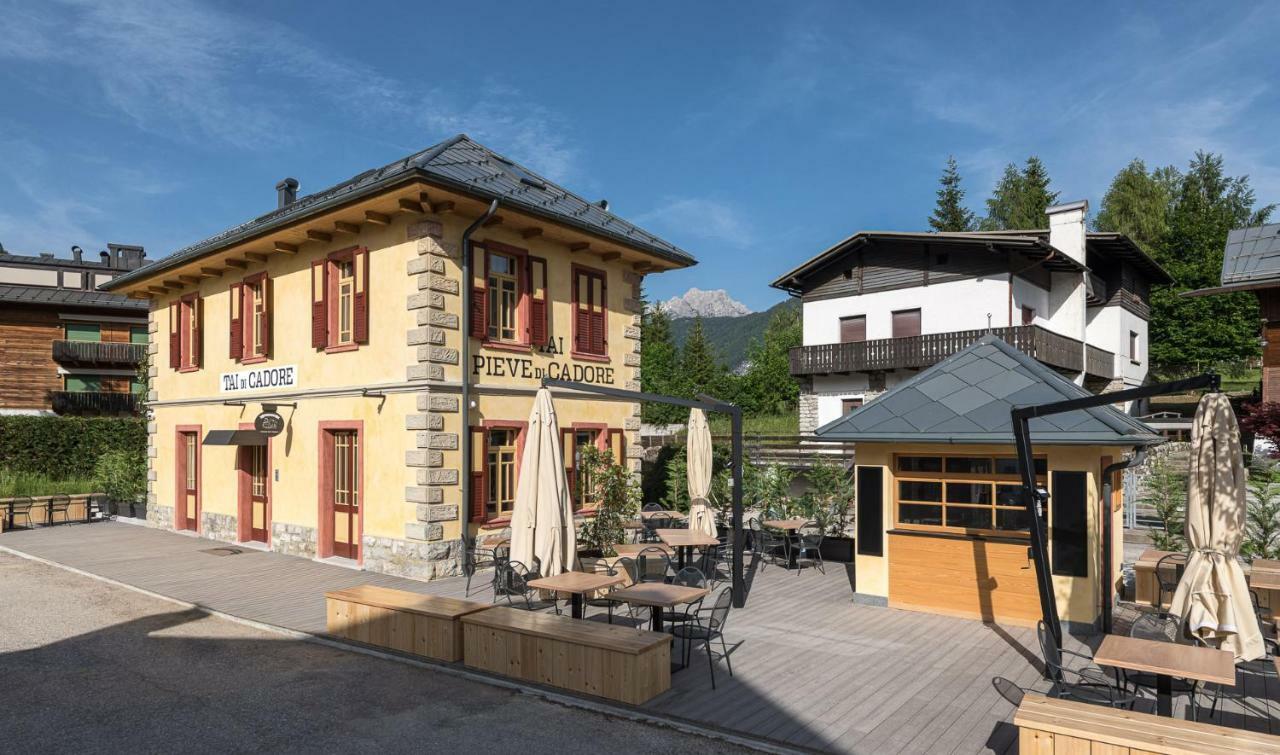 Alla Stazion Locanda nelle Dolomiti Pieve di Cadore Esterno foto
