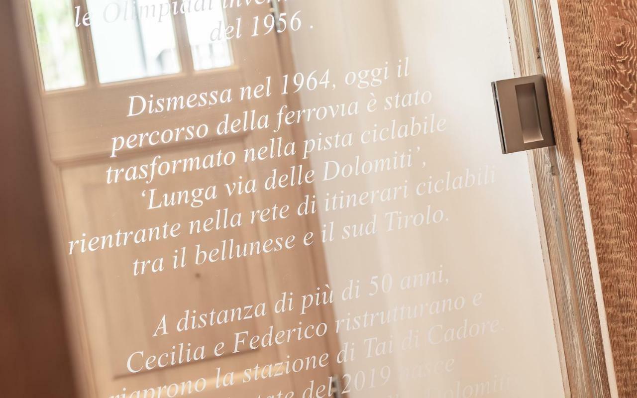 Alla Stazion Locanda nelle Dolomiti Pieve di Cadore Esterno foto